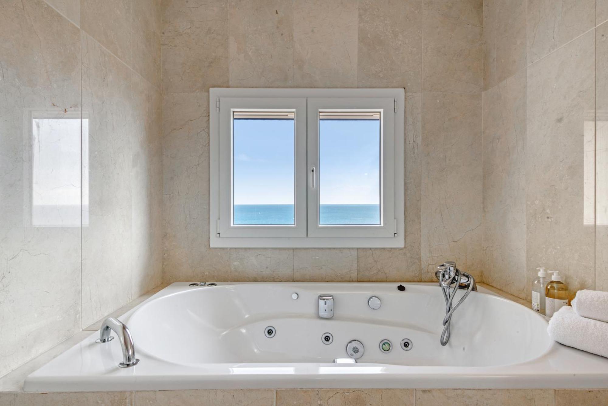 Villa Infinity Sea Views I Pool I Bbq I Jacuzzi 阿尔梅里亚 外观 照片